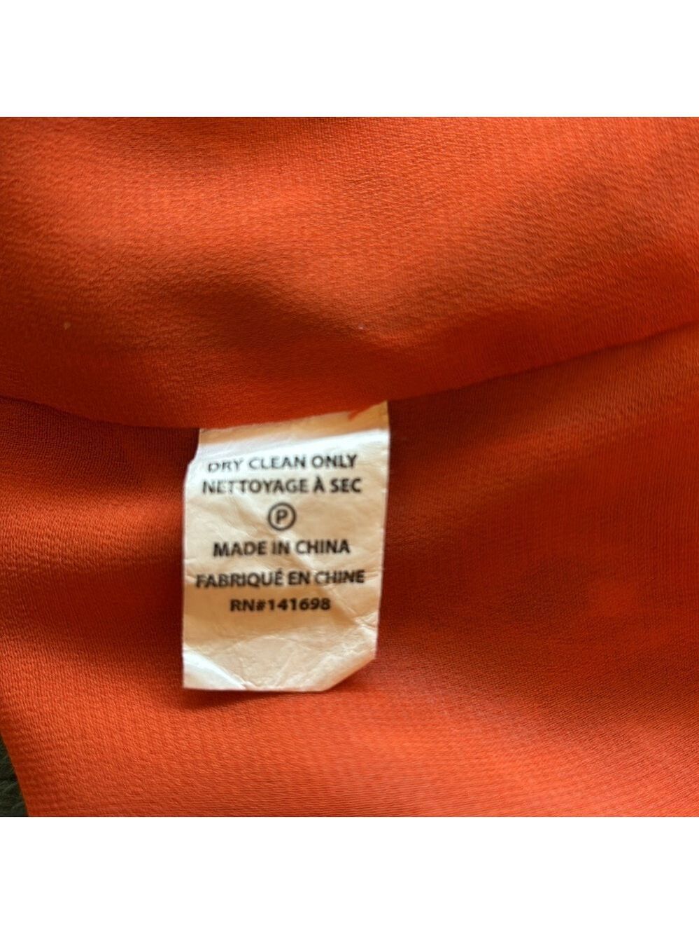 Ramy Brook Orange Long Sleeve - Picture 6 of 6